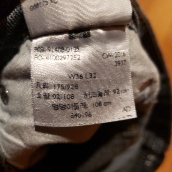 Levi's Signature Relaxed Style Jeans Men's Size 36 x 32 - Picture 5 of 8